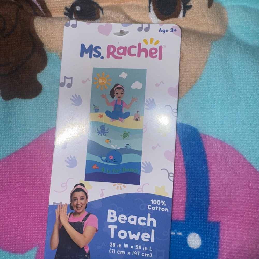 Ms. Rachel Beach Towel